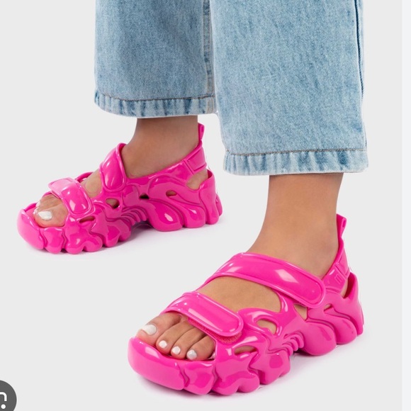 Melissa Shoes - Melissa Puff Sandal Collina Strada gliter Unisex  size 38
